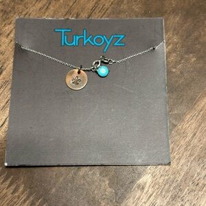 Silver and Turquoise Necklace